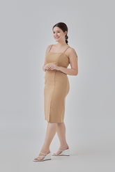 Letitia Padded Bust Pegged Dress